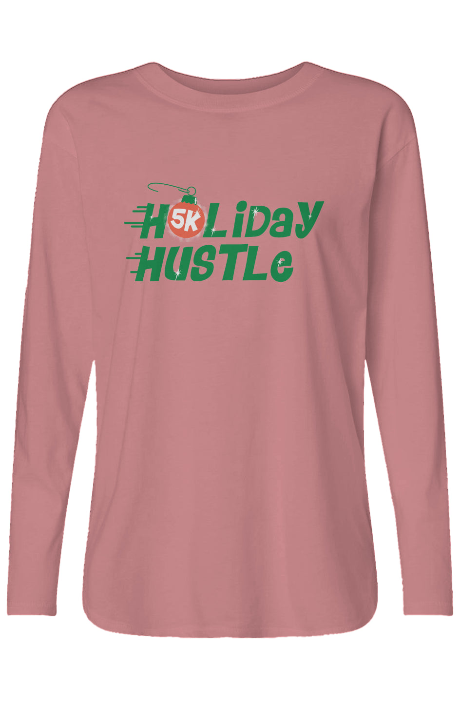 Holiday Hustle 5K Triblend L/S Tee