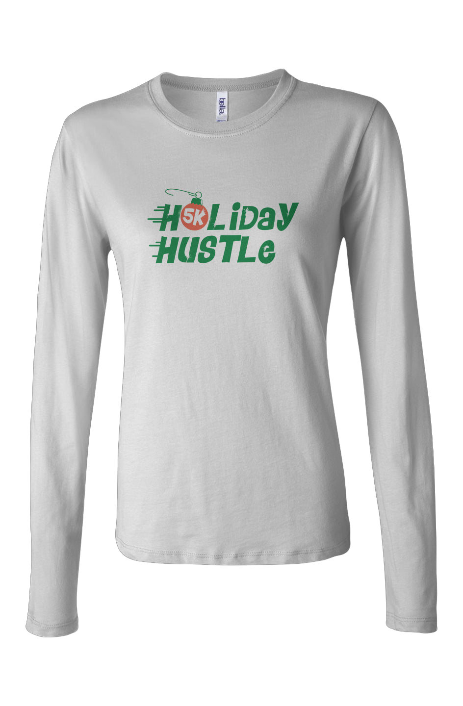 Holiday Hustle 5K Triblend L/S Tee