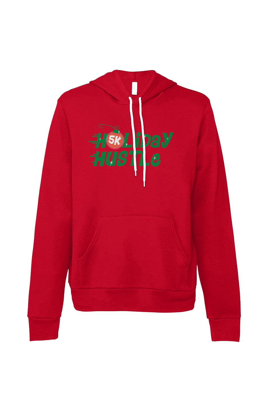 Holiday Hustle 5K Run/Walk Sponge Fleece Pullover Hoodie