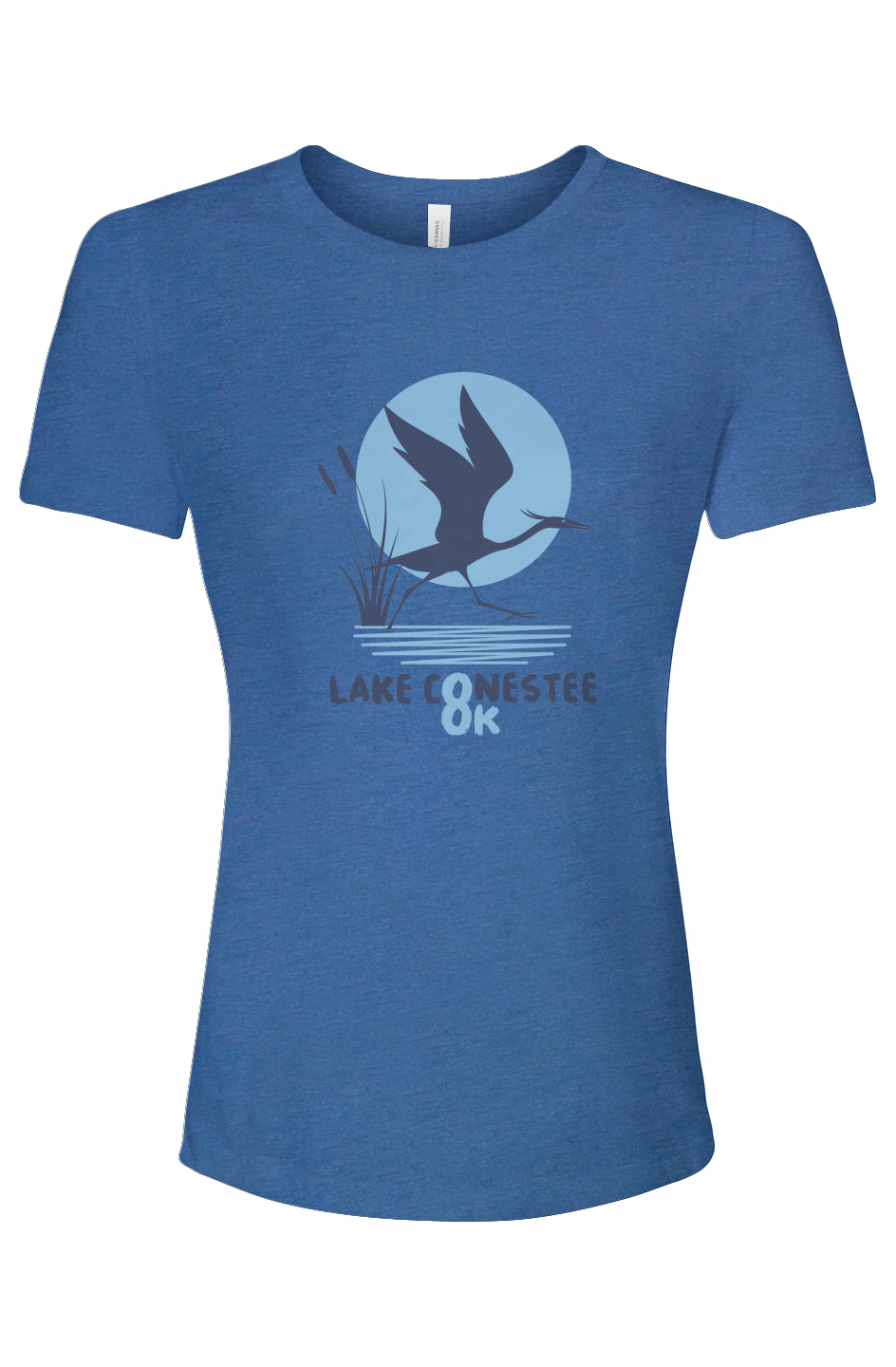 Lake Conestee 8K Ladies' Relaxed Fit Triblend Tee