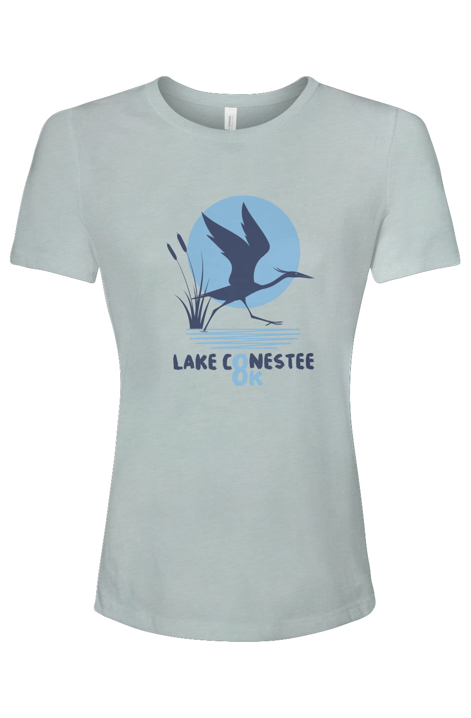 Lake Conestee 8K Ladies' Relaxed Fit Triblend Tee