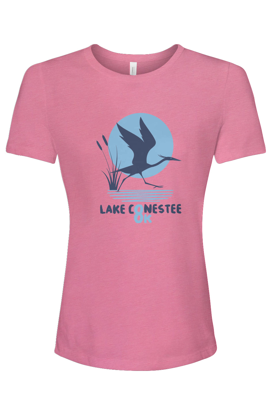 Lake Conestee 8K Ladies' Relaxed Fit Triblend Tee