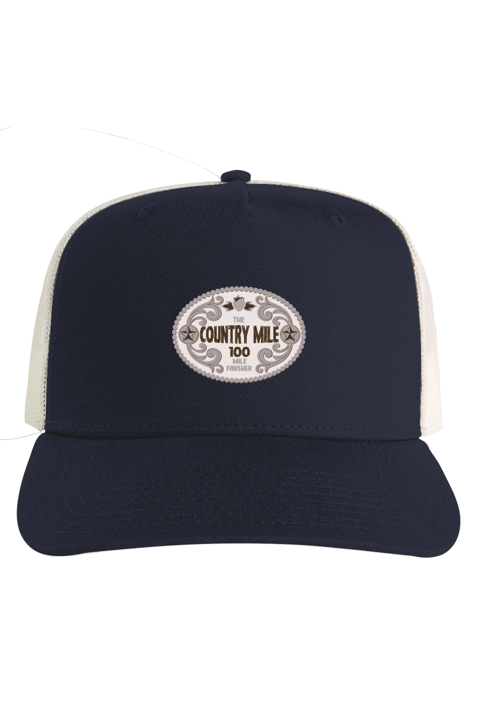 The Country Mile 100 Finisher Mesh Stock Contrast Trucker
