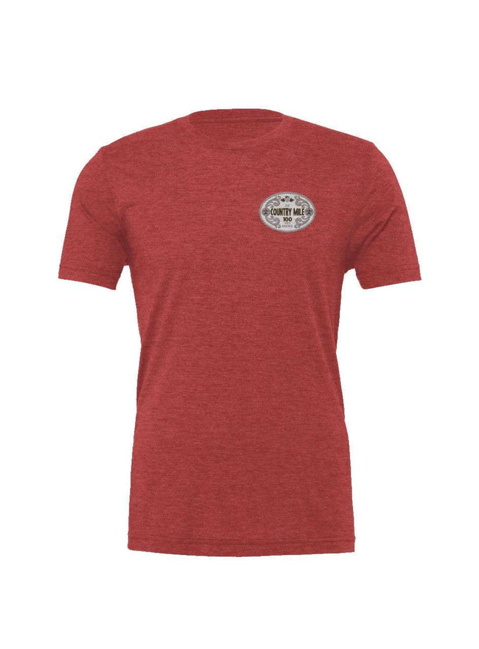 The Country Mile 100 Finisher Unisex Triblend Tee