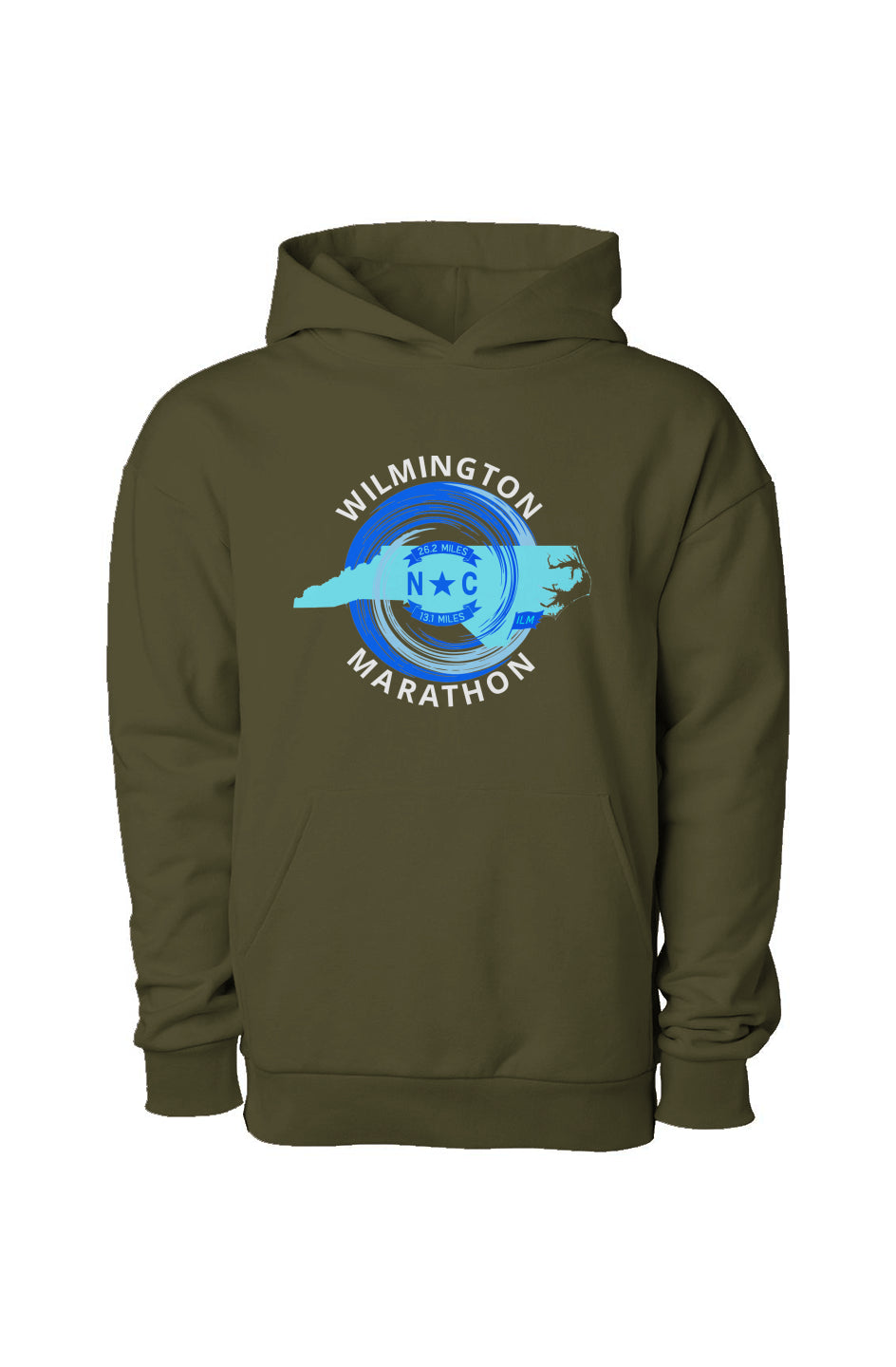 Wilmington Marathon Pullover Hooded Sweatshirt