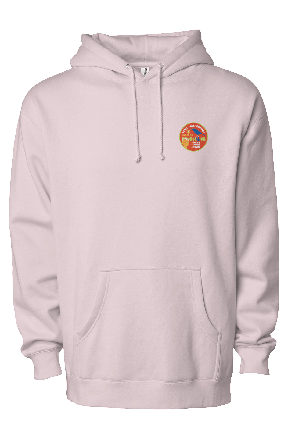 Knock on Woodstock Heavyweight Pullover Hoodie