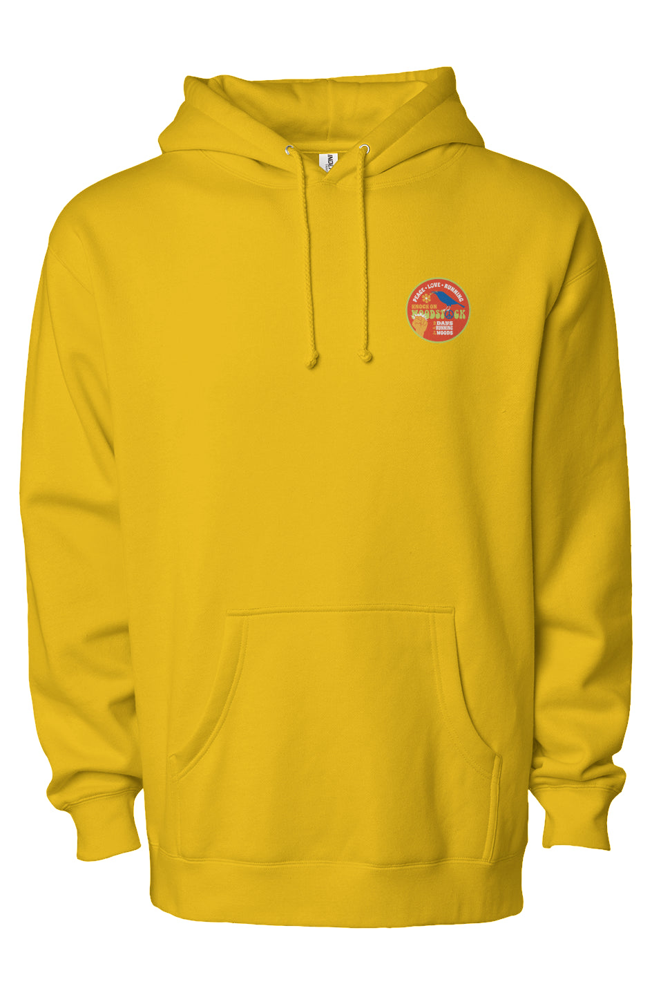 Knock on Woodstock Heavyweight Pullover Hoodie