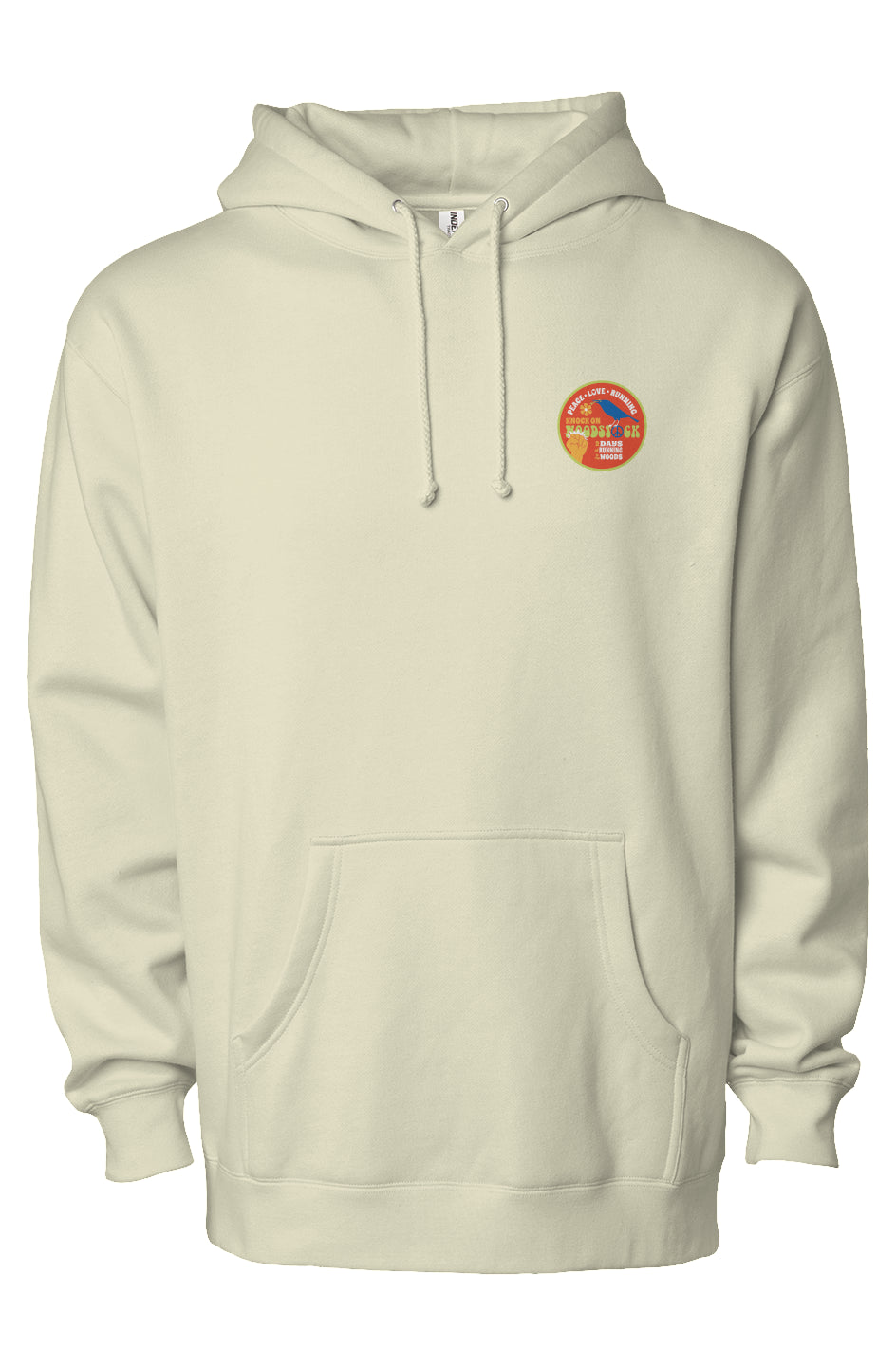 Knock on Woodstock Heavyweight Pullover Hoodie