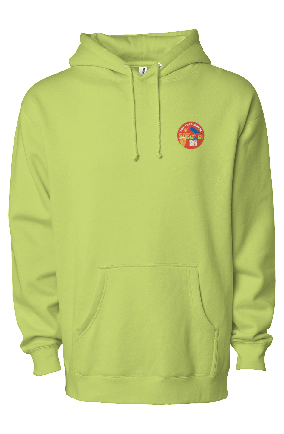 Knock on Woodstock Heavyweight Pullover Hoodie