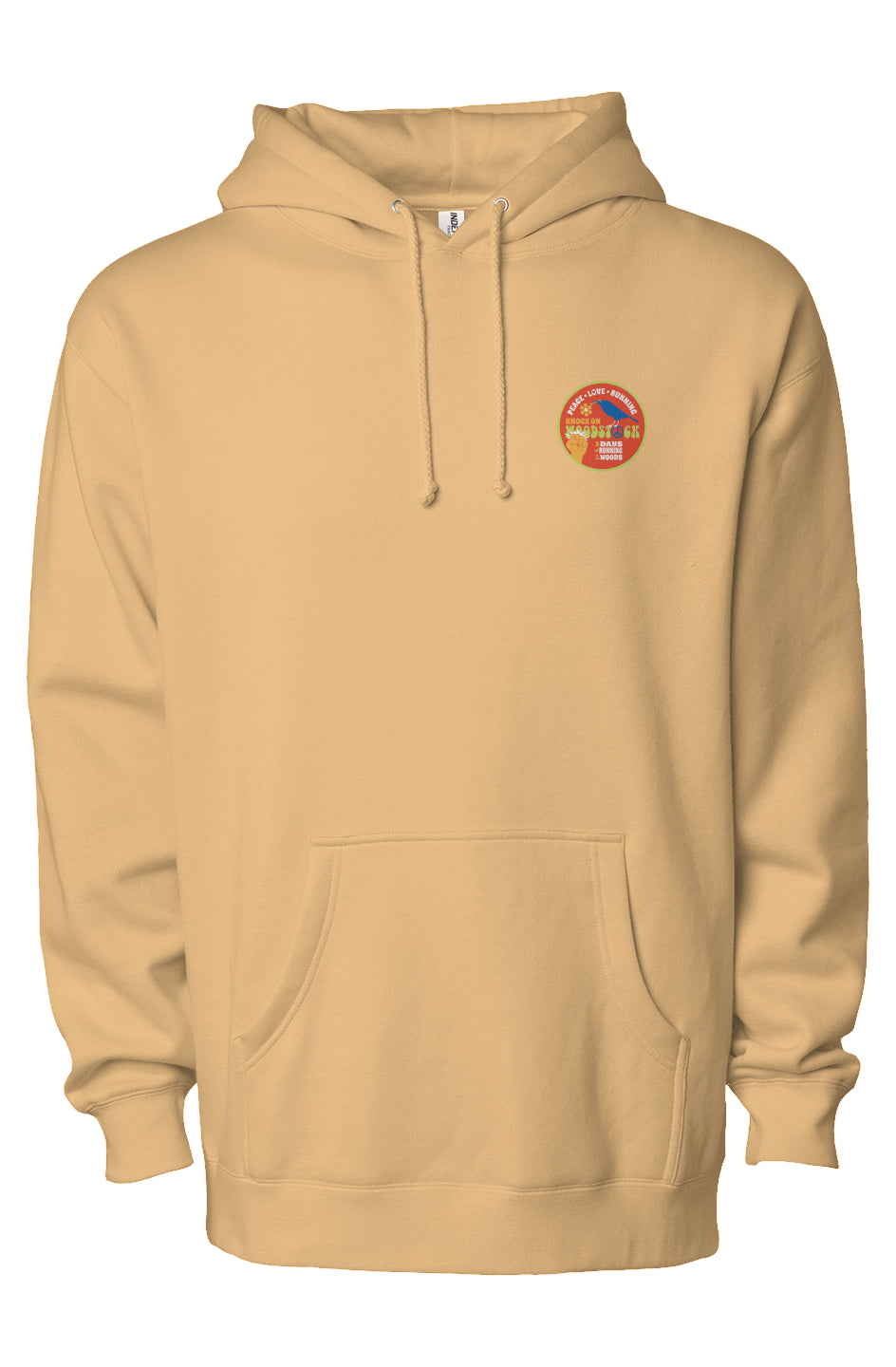 Knock on Woodstock Heavyweight Pullover Hoodie