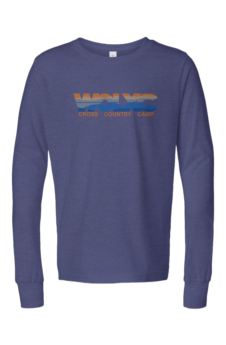 WOLXC Cross Country Camp Triblend L/S Tee