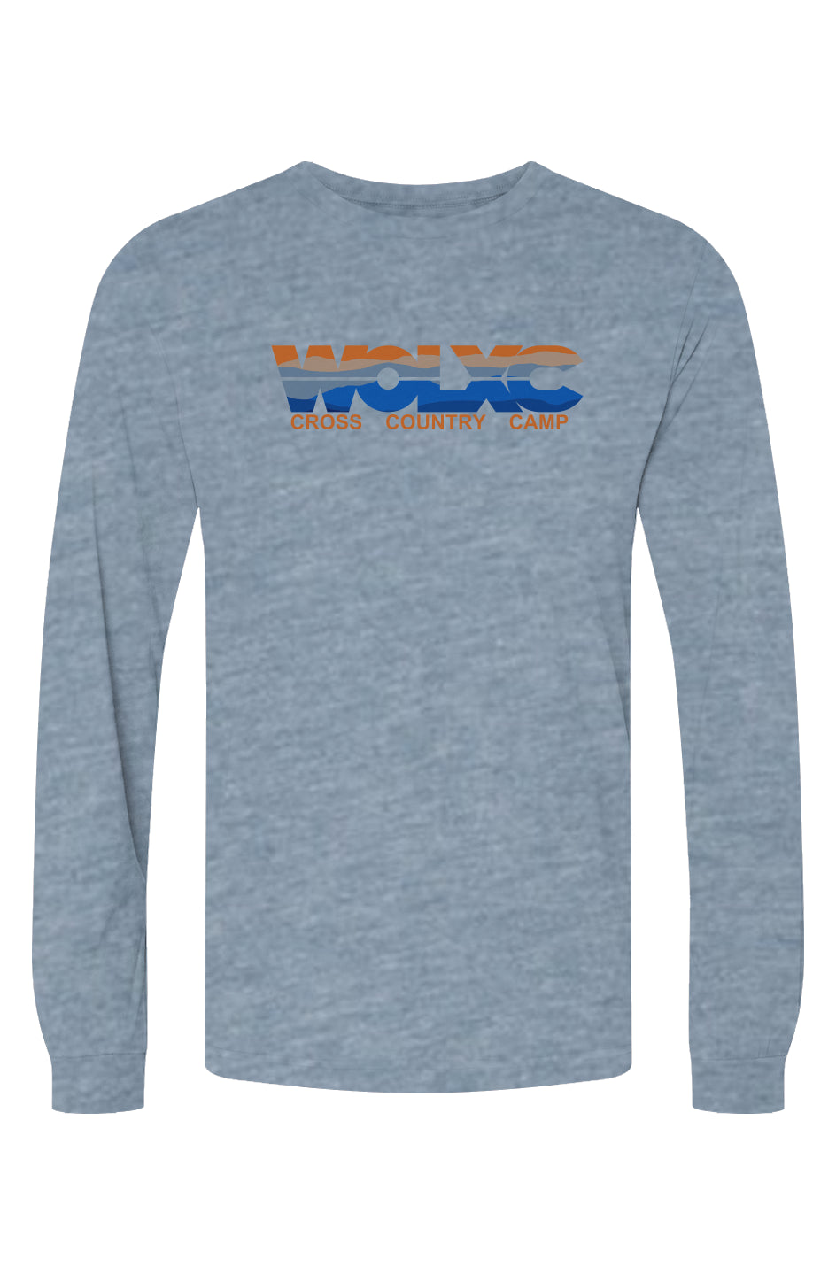 WOLXC Cross Country Camp Triblend L/S Tee