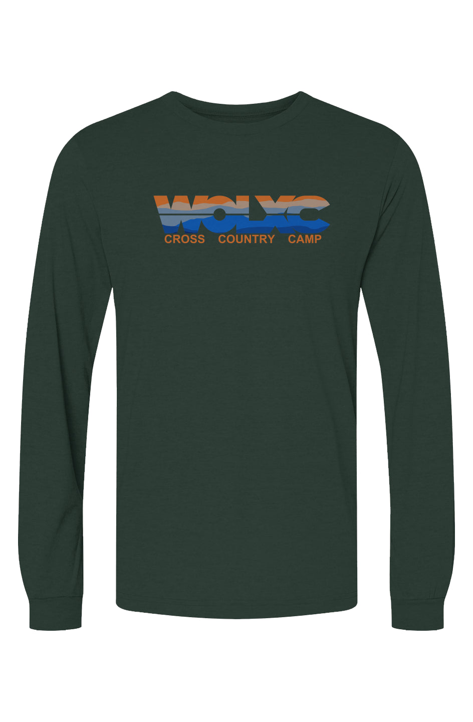 WOLXC Cross Country Camp Triblend L/S Tee