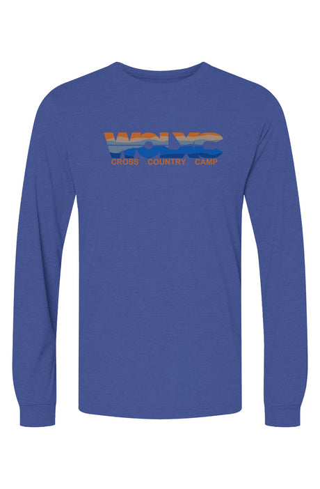 WOLXC Cross Country Camp Triblend L/S Tee