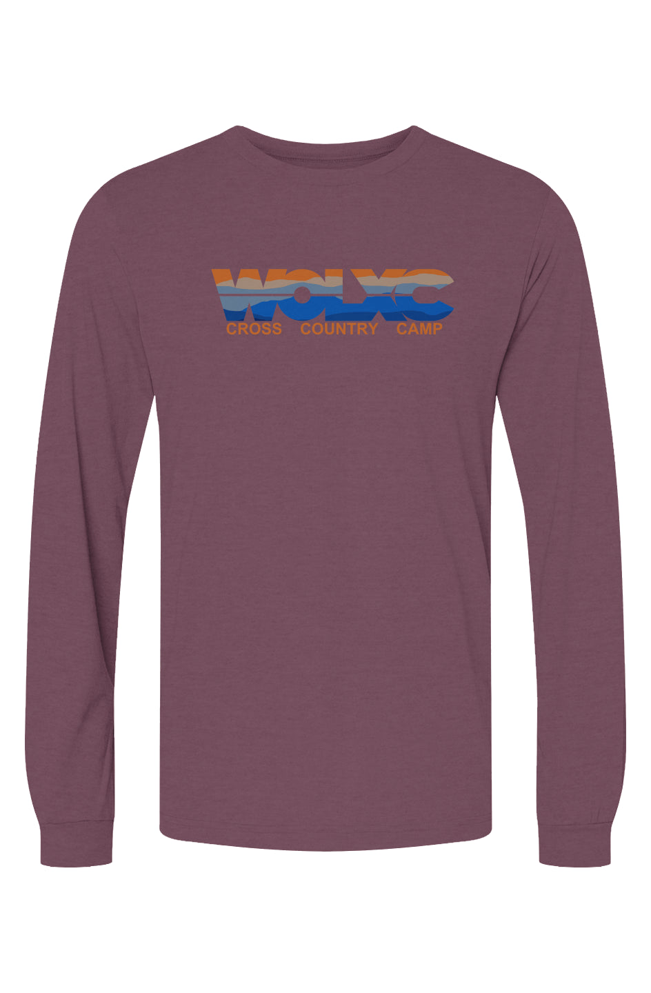 WOLXC Cross Country Camp Triblend L/S Tee