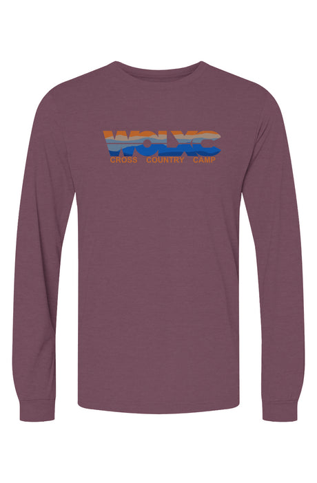 WOLXC Cross Country Camp Triblend L/S Tee