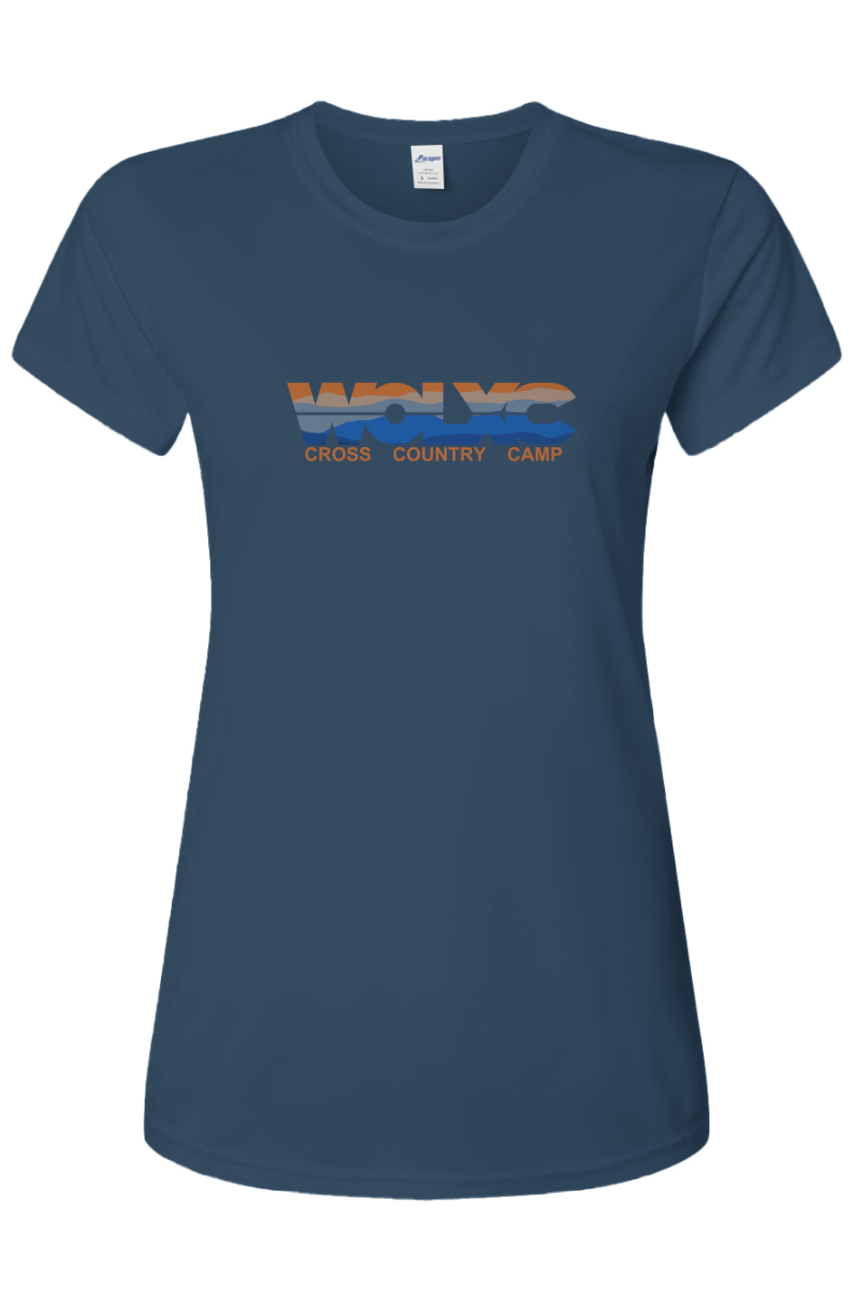 WOLXC Cross Country Camp Ladies' Islander Performance Tee w/ SPF 50+