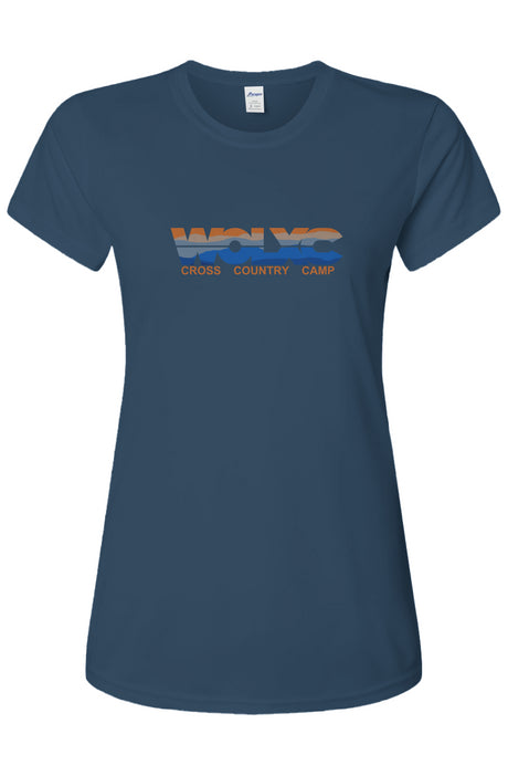 WOLXC Cross Country Camp Ladies' Islander Performance Tee w/ SPF 50+