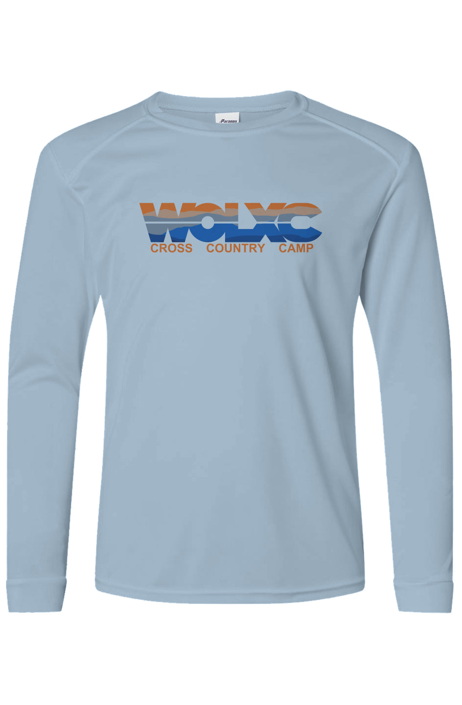 WOLXC Cross Country Camp Youth Islander L/S Tee with UPF 50+