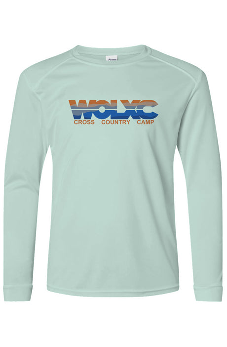 WOLXC Cross Country Camp Youth Islander L/S Tee with UPF 50+