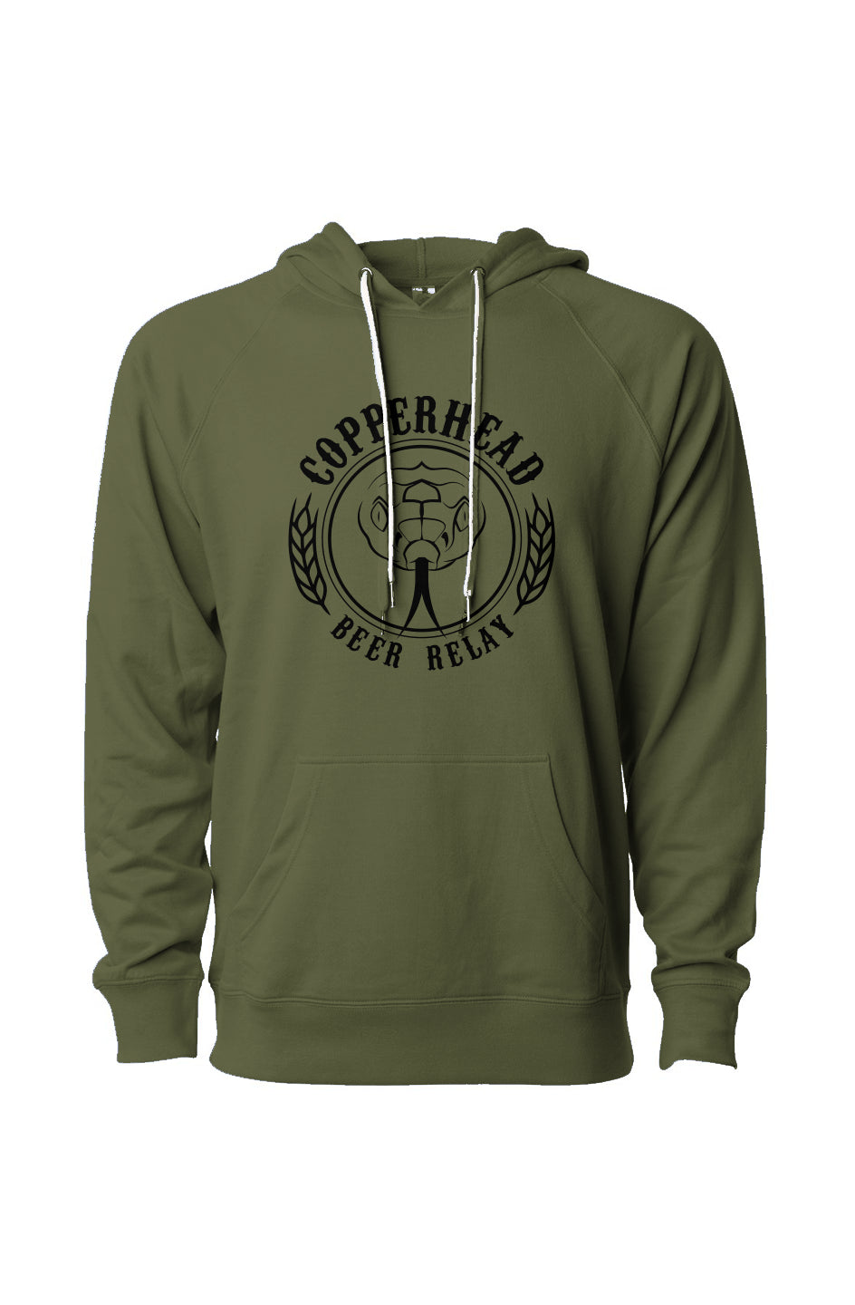 Copperhead Beer Relay Terry Hooded Sweatshirt