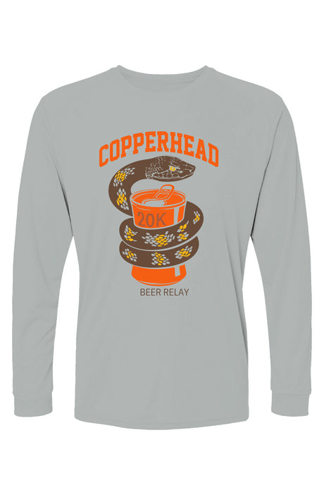 Copperhead Beer Relay Islander L/S Performance Tee w/ UPF 50+