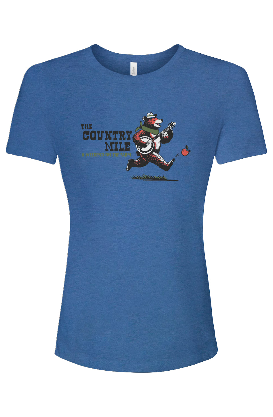 The Country Mile Ladies' Relaxed Fit Triblend Tee