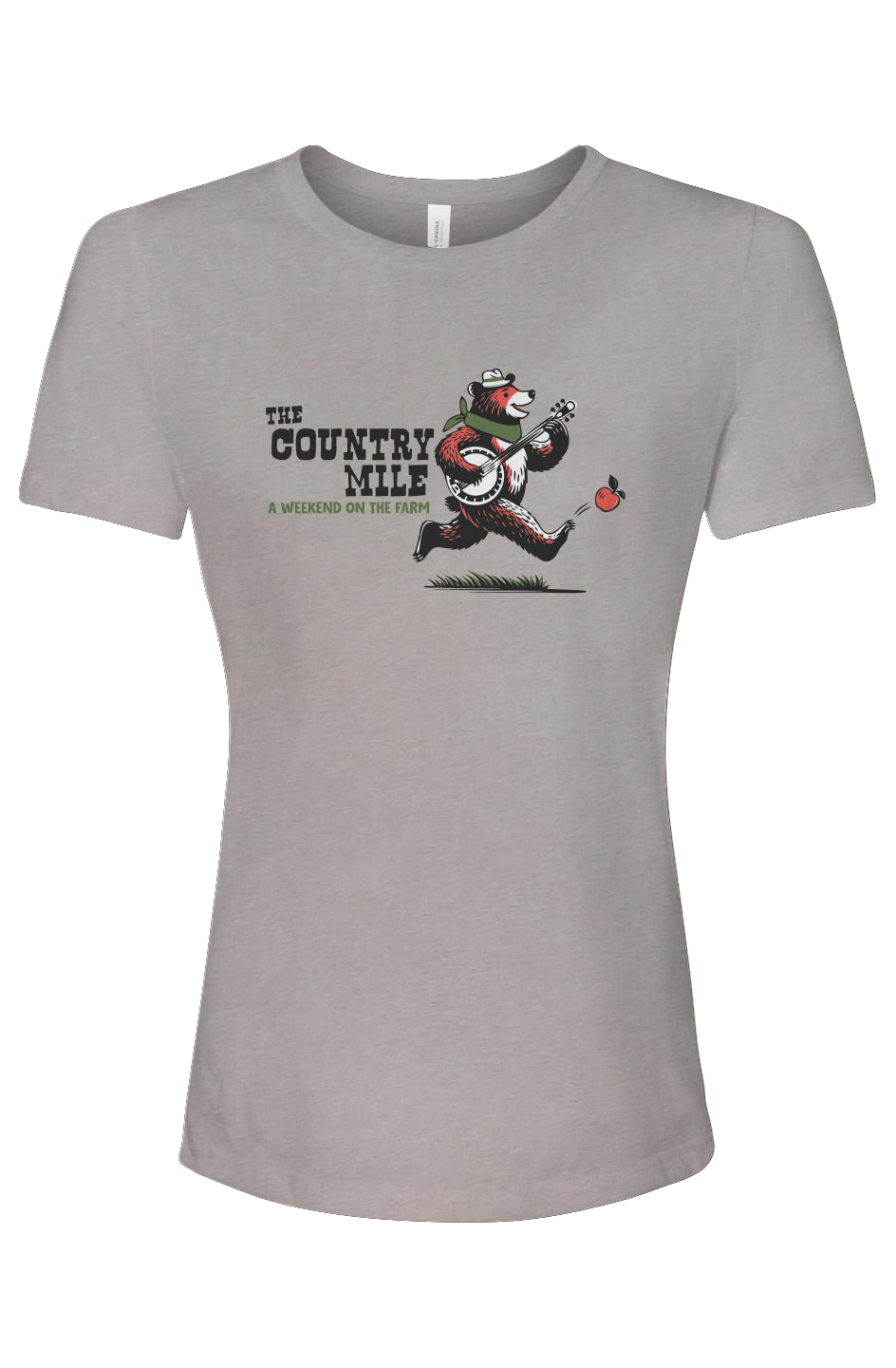 The Country Mile Ladies' Relaxed Fit Triblend Tee