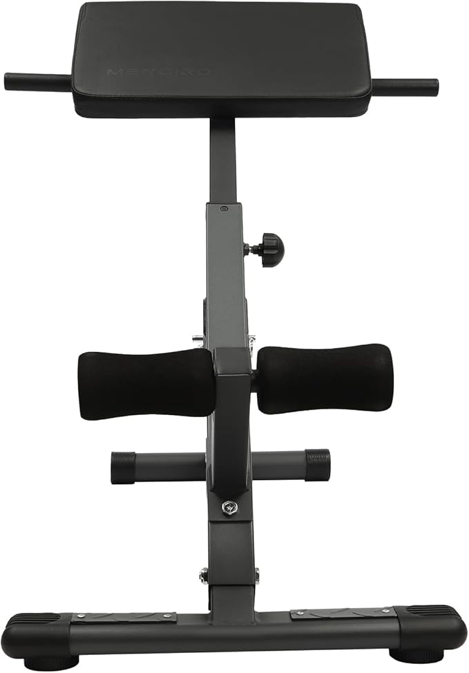 Roman Chair, Hyperextension Bench Roman Chair Adjustable Back Extension Machine Lower Back Exercise Equipment Multi-Functional Workout Bench for Home Gym Full Body Abs Glutes Core Muscles