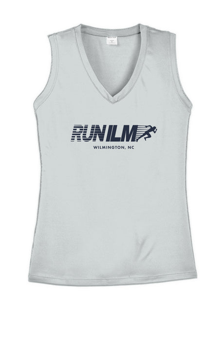 RUN ILM Ladies' Competitor V-Neck Tee