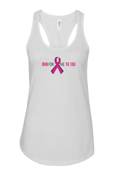 Run for the Ta Tas Ladies' Classic Racerback Tank