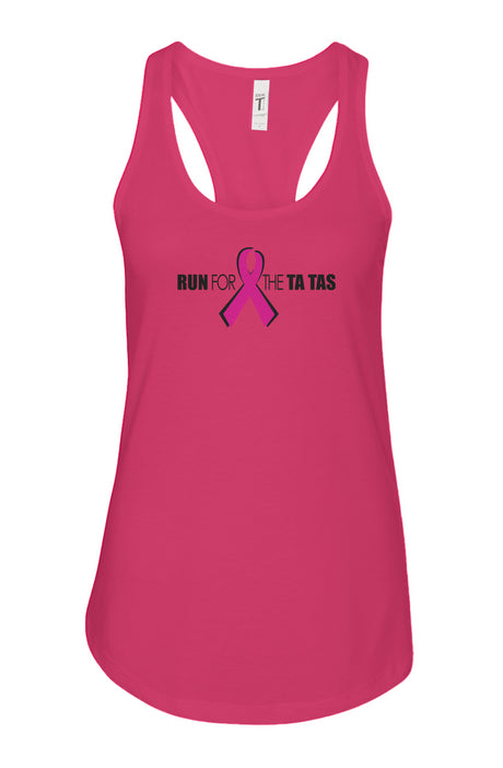 Run for the Ta Tas Ladies' Classic Racerback Tank