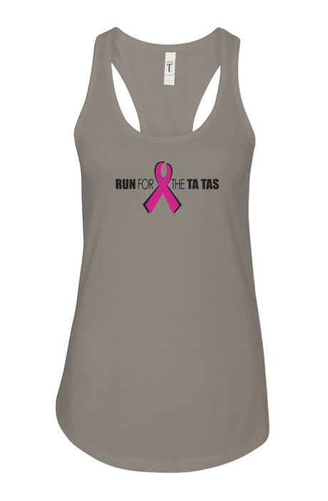 Run for the Ta Tas Ladies' Classic Racerback Tank