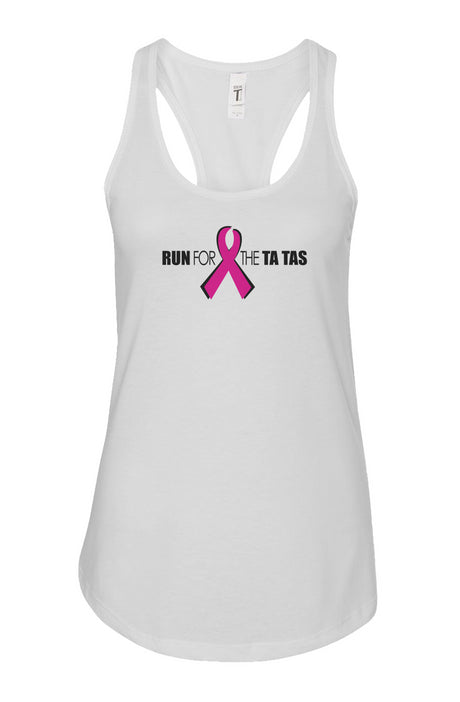 Run for the Ta Tas Ladies' Classic Racerback Tank