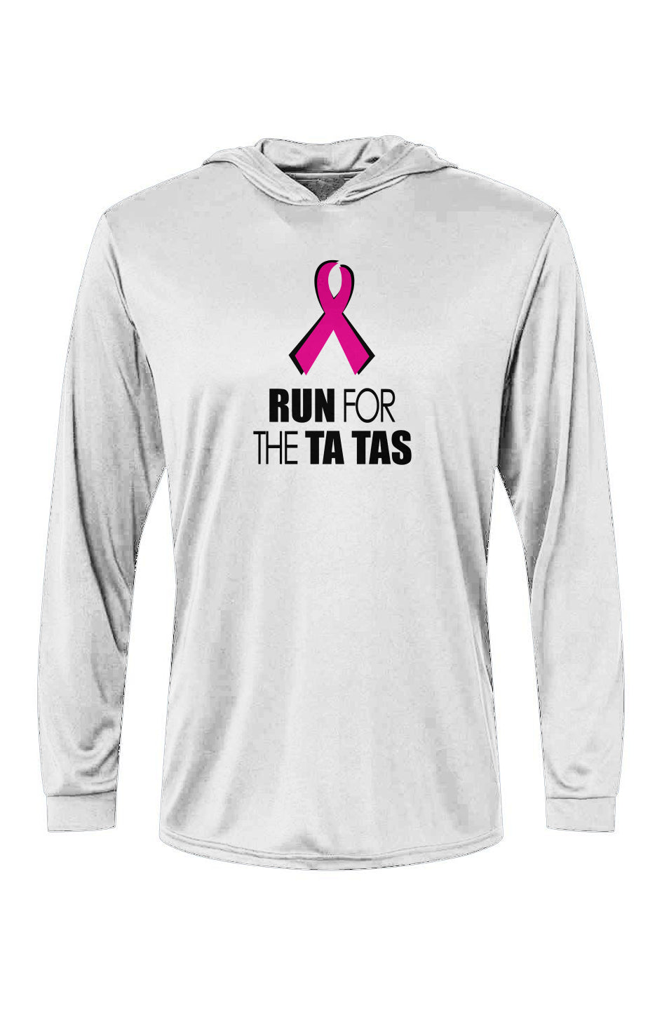 Run for the Ta Tas Bahama Hooded L/S Tee w/ UPF 50+