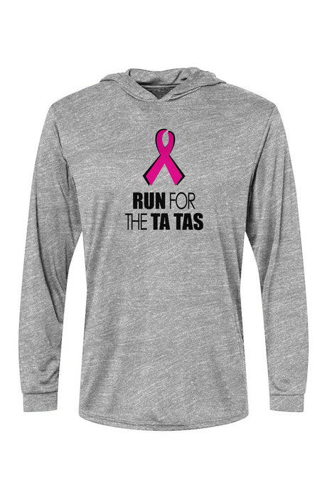 Run for the Ta Tas Bahama Hooded L/S Tee w/ UPF 50+