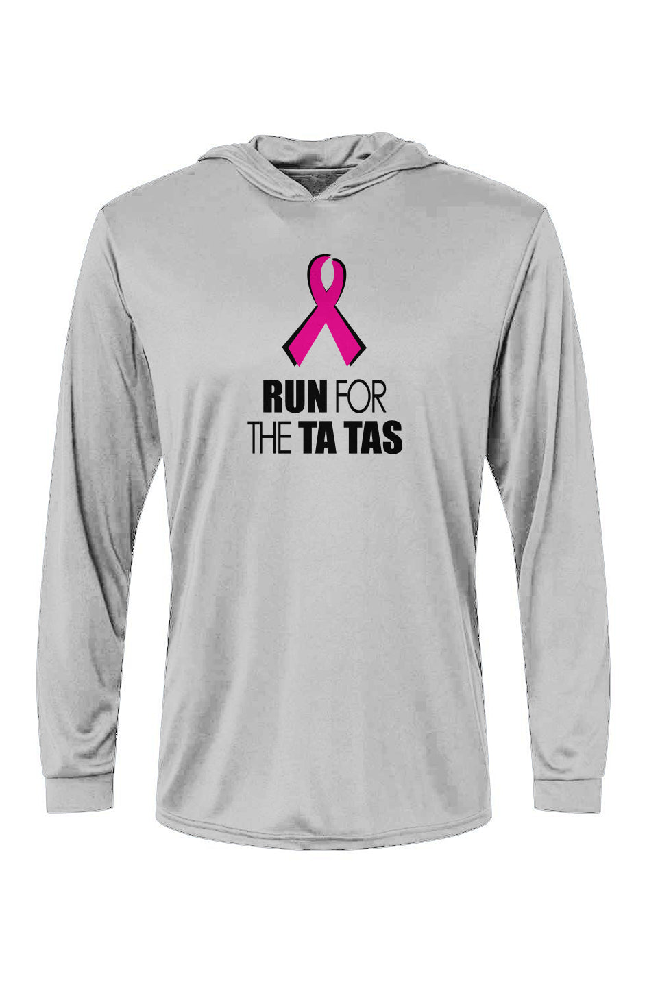 Run for the Ta Tas Bahama Hooded L/S Tee w/ UPF 50+
