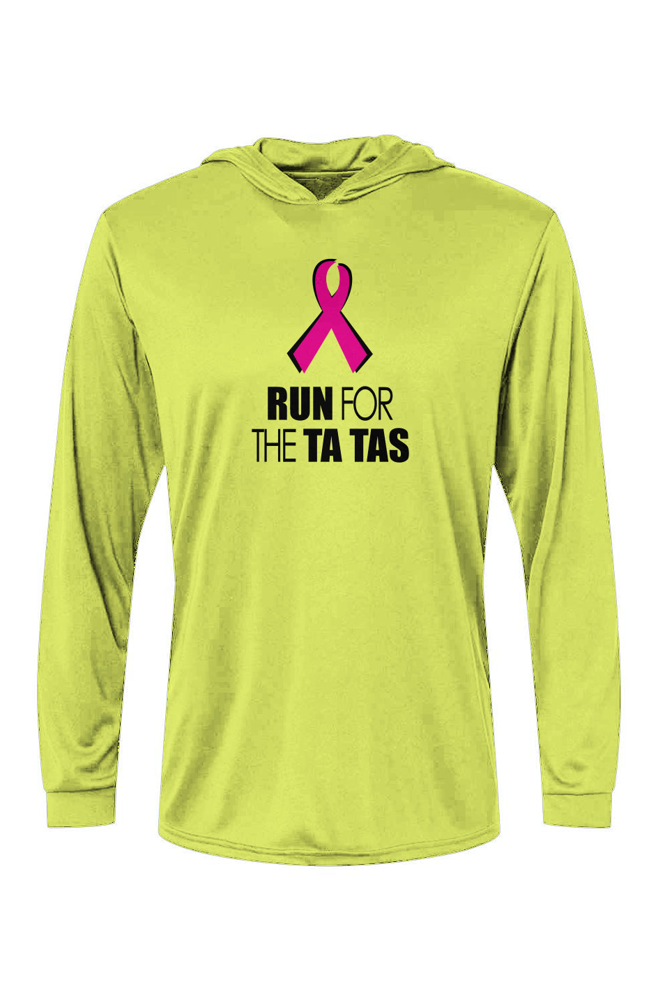 Run for the Ta Tas Bahama Hooded L/S Tee w/ UPF 50+