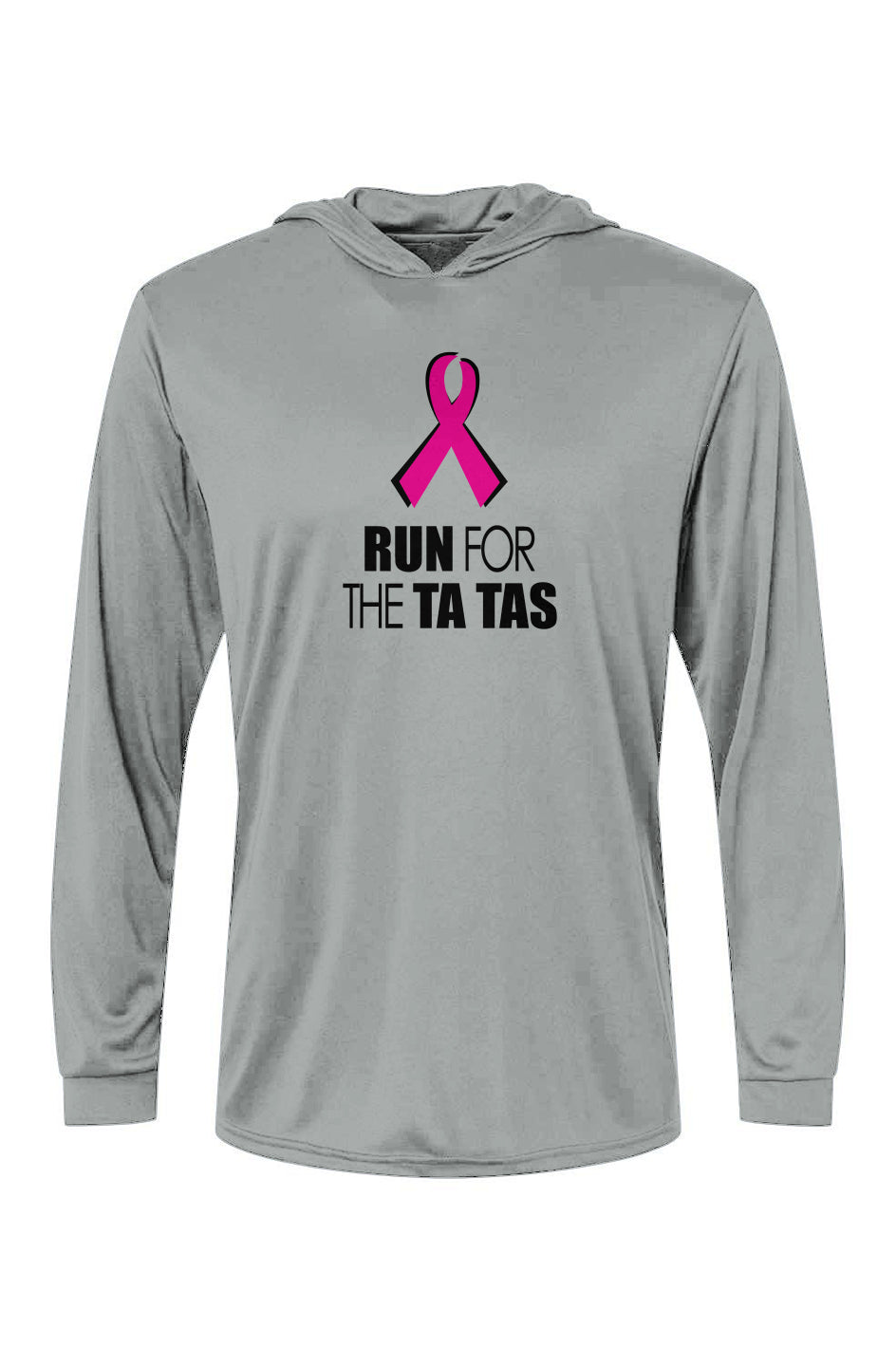 Run for the Ta Tas Bahama Hooded L/S Tee w/ UPF 50+