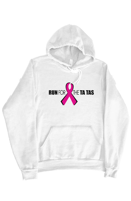 Run for the Ta Tas Sponge Fleece Pullover Hoodie