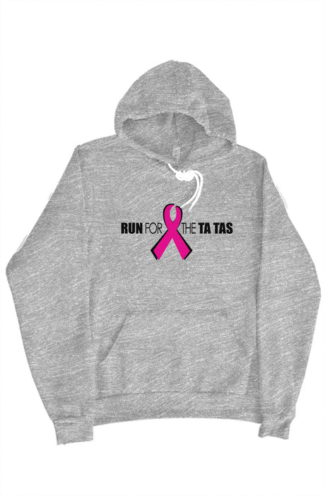Run for the Ta Tas Sponge Fleece Pullover Hoodie