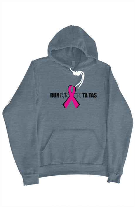 Run for the Ta Tas Sponge Fleece Pullover Hoodie