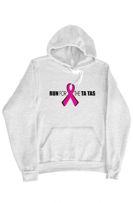 Run for the Ta Tas Sponge Fleece Pullover Hoodie