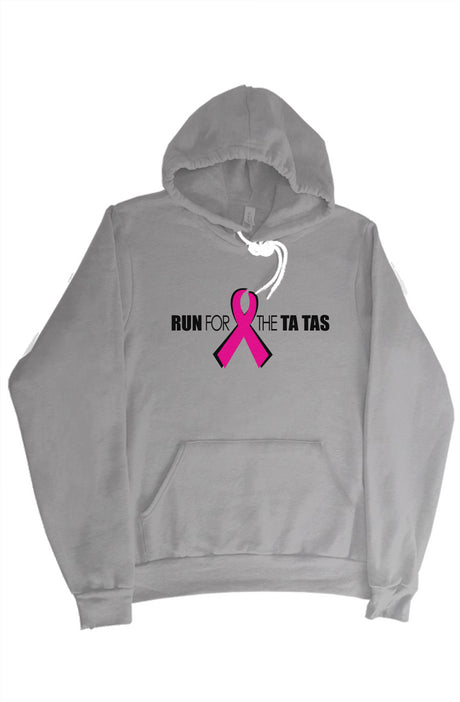 Run for the Ta Tas Sponge Fleece Pullover Hoodie