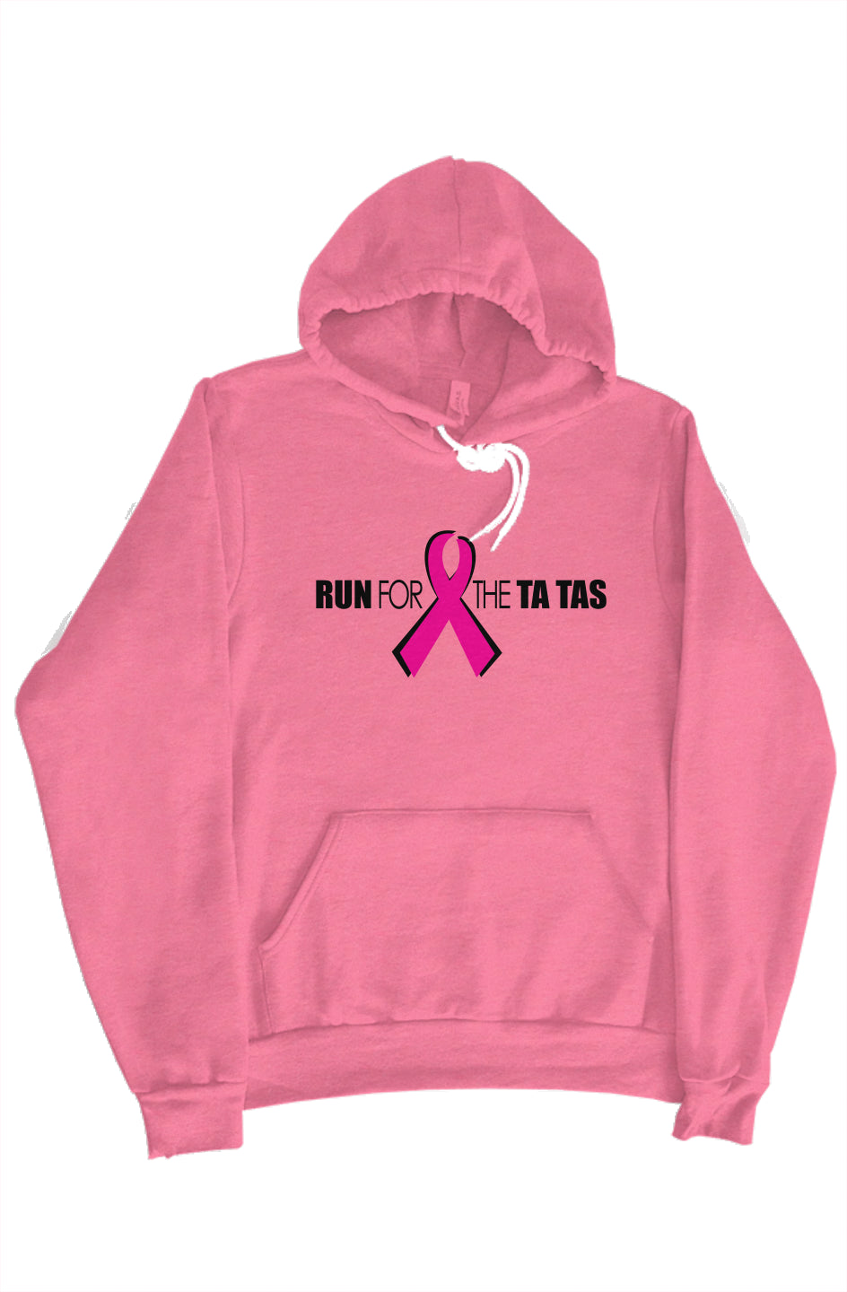Run for the Ta Tas Sponge Fleece Pullover Hoodie