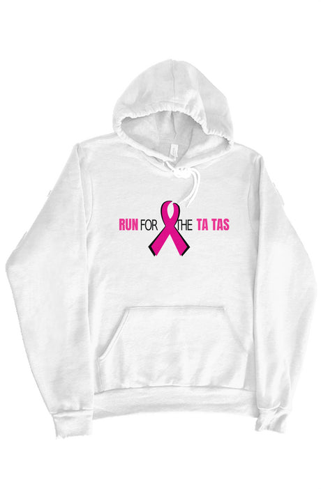 Run for the Ta Tas Sponge Fleece Pullover Hoodie