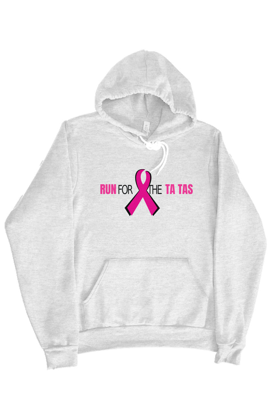 Run for the Ta Tas Sponge Fleece Pullover Hoodie