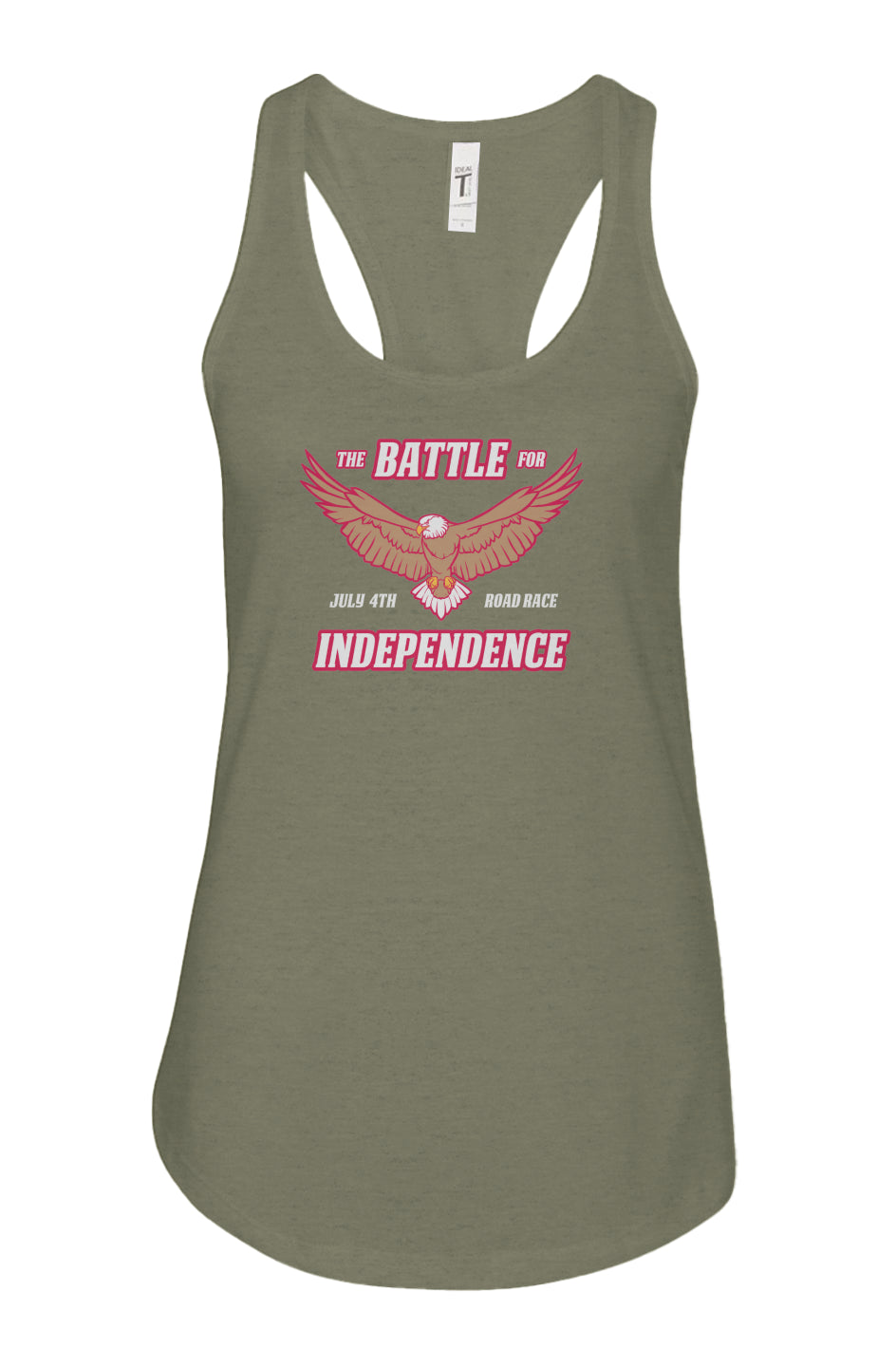 The Battle for Independence Ladies' Classic Racerback Tank