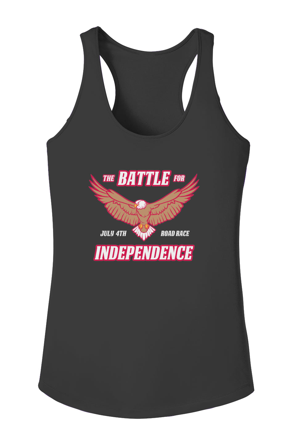 The Battle for Independence Ladies' Competitor Racerback Tank