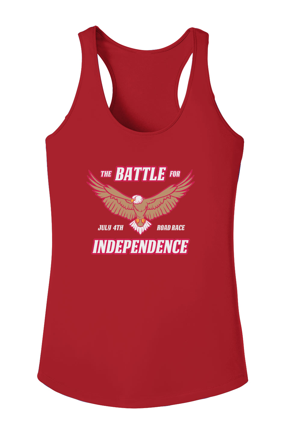 The Battle for Independence Ladies' Competitor Racerback Tank